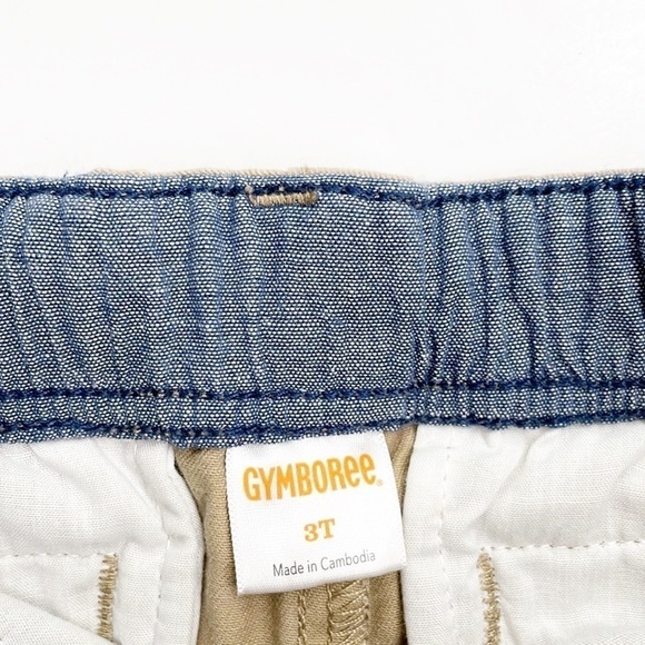 Gymboree toddler boys tan Prep Fit shorts - Picture 3 of 4